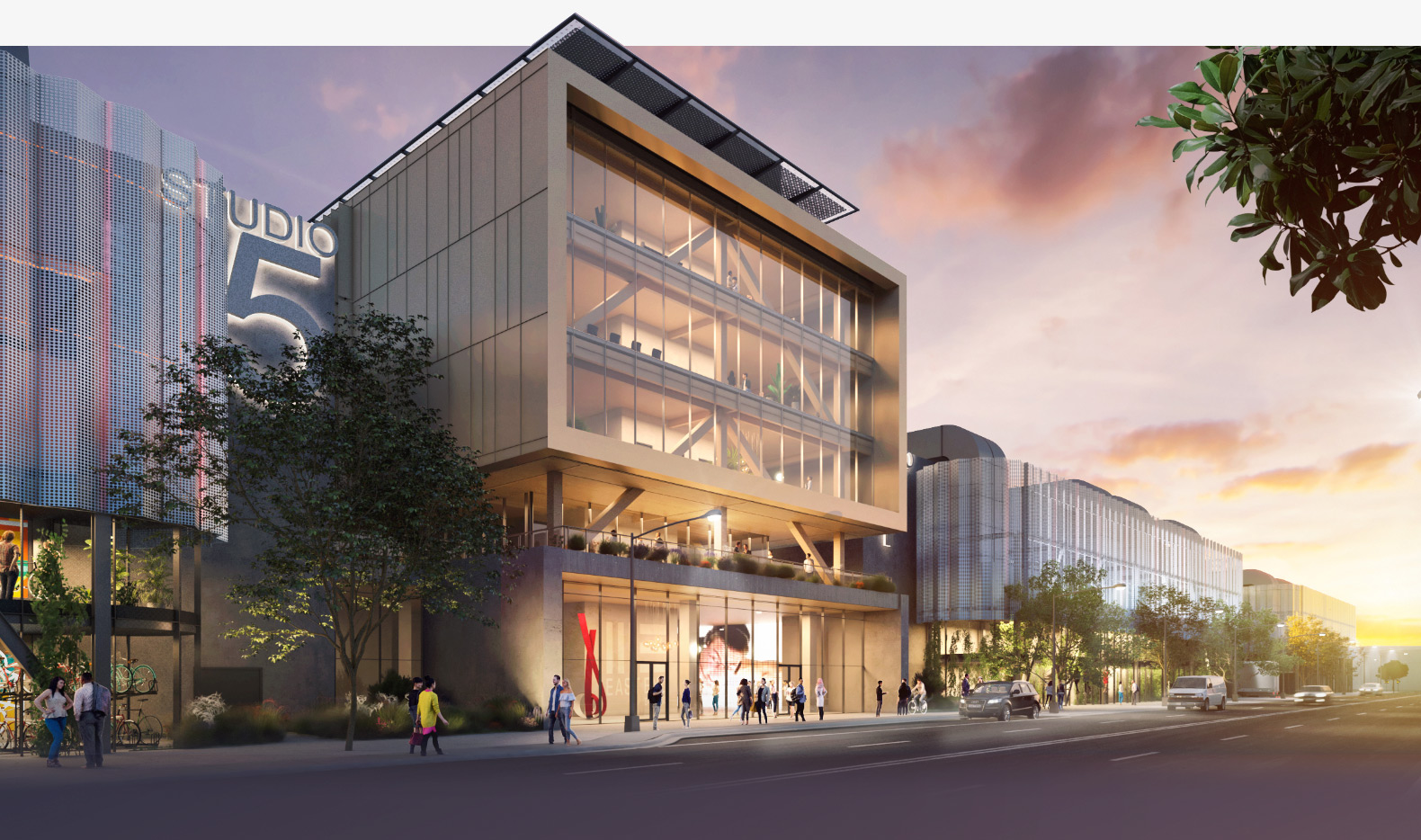 Main Rendering of East End Studios Project